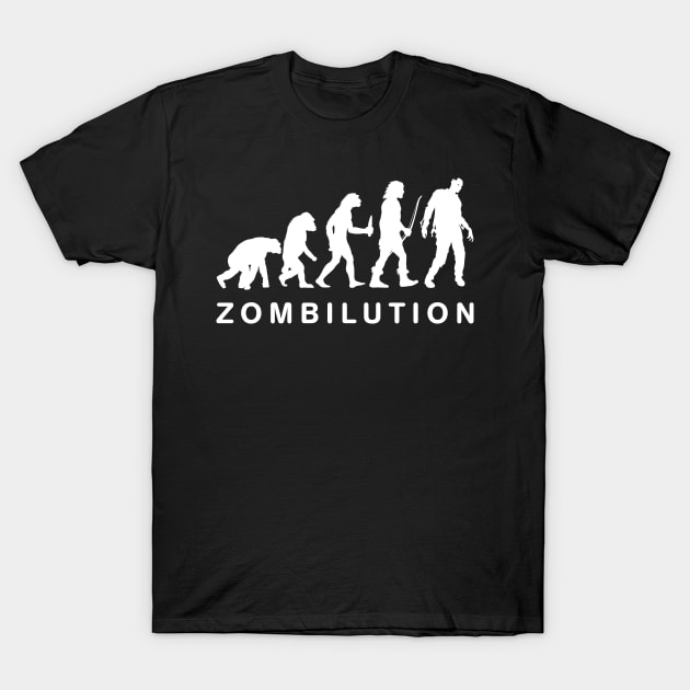 Zombilution T-Shirt by albertocubatas